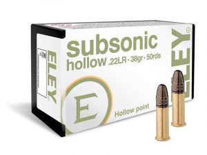 Eley Subsonic Hollowpoint .22LR
