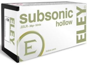 Eley Subsonic Hollowpoint .22LR