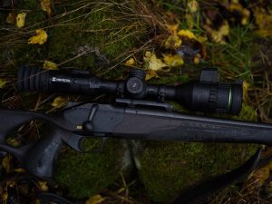 HIKMICRO Alpex A50EL 4K UHD Sensor LRF Digital Day & Night Rifle Scope with Ballistics Calculator