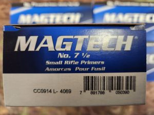 Magtech 7 1/2 Small Rifle Primers