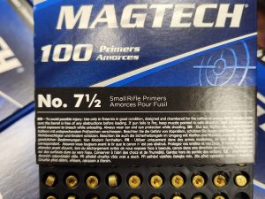Magtech 7 1/2 Small Rifle Primers