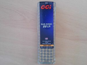 CCI Sub-Sonic HP 22 LR 40