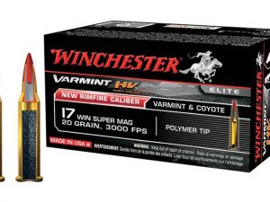 Winchester .17wsm Winchester Super Magnum 20gr