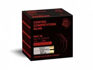 GECO COATED COMPETITION SLUG RED 12 GAUGE 28g